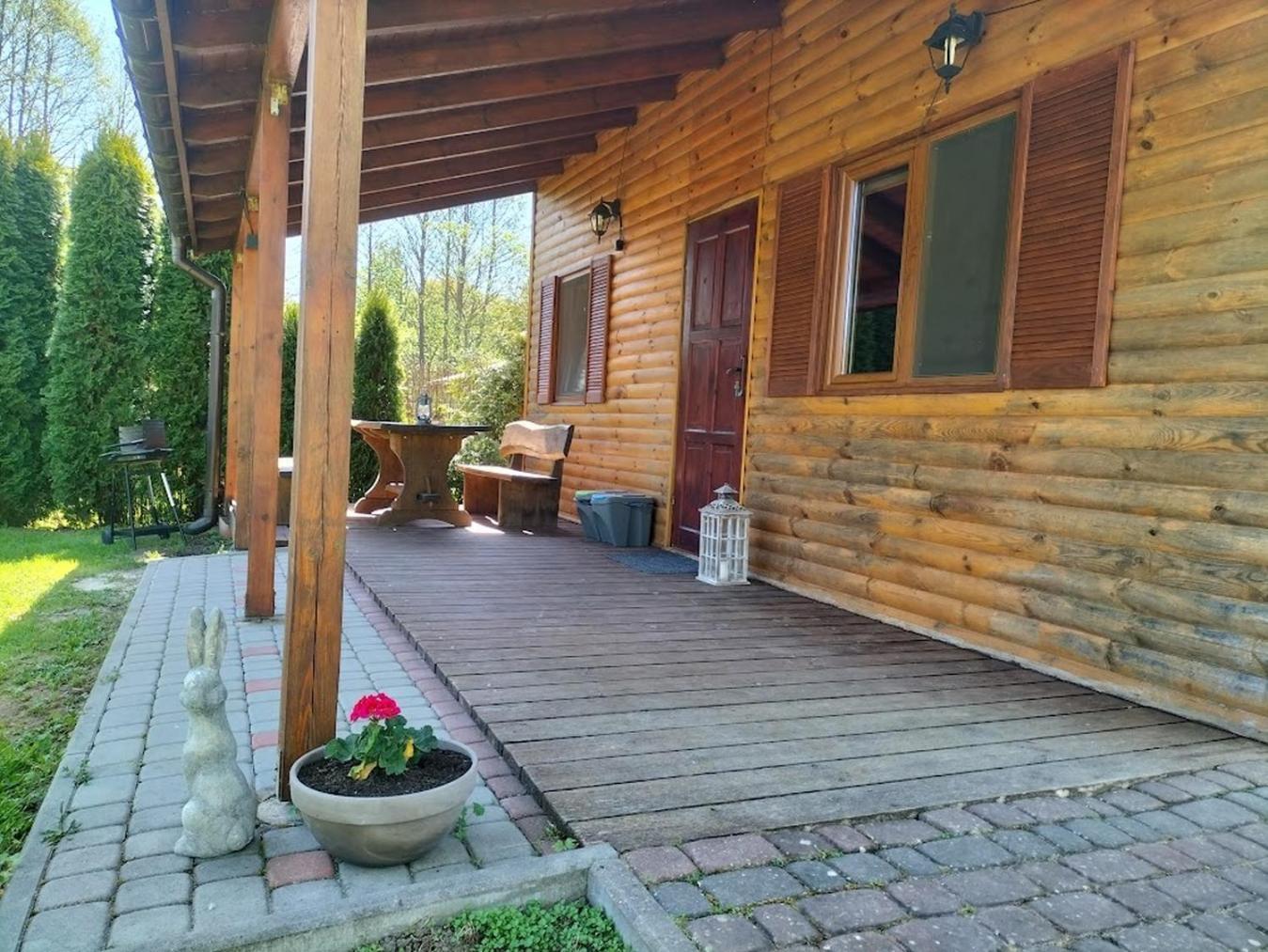 Gospodarstwo Agroturystyczne Z Basenem & Spa I Alpakami Ełk Extérieur photo
